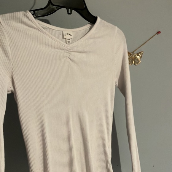 I am selling a white long sleeve shirt! - Picture 3 of 4